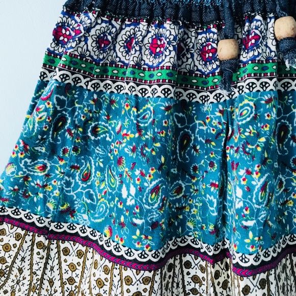 Two-way Traditional Pattern Long Dress - Picture 9 of 12